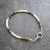 Strawberry shell garnet bracelet (3)
