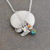Tiny Flying Mallard Duck Necklace Tiny Flying Mallard Duck Necklace