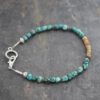 Turquoise chunk Ethiopian Opal bracelet (10) Turquoise chunk Ethiopian Opal bracelet (10)