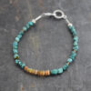Turquoise chunk Ethiopian Opal bracelet (7) Turquoise chunk Ethiopian Opal bracelet (7)