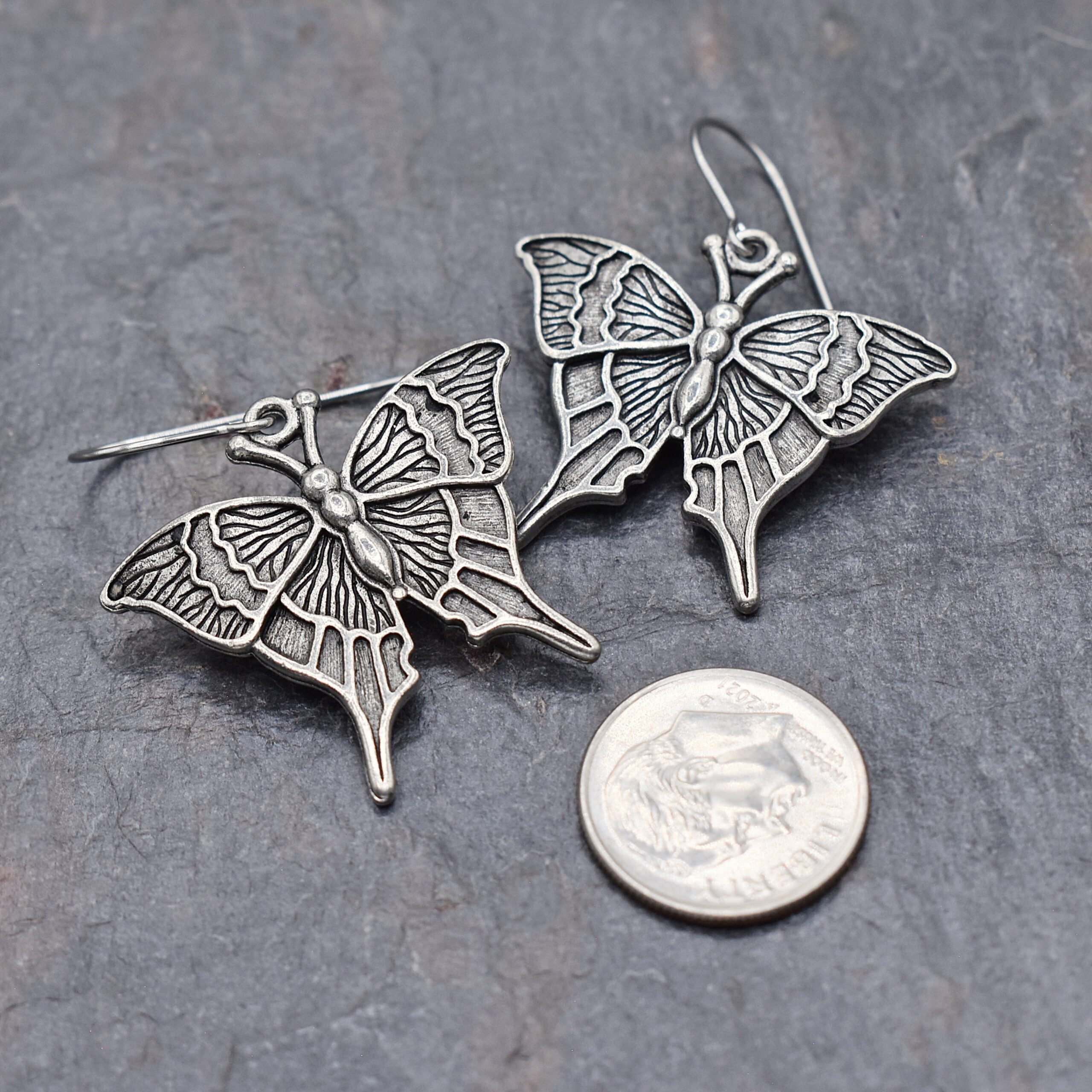 swallowtail butterfly earrings (2)