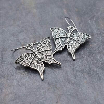 swallowtail butterfly earrings