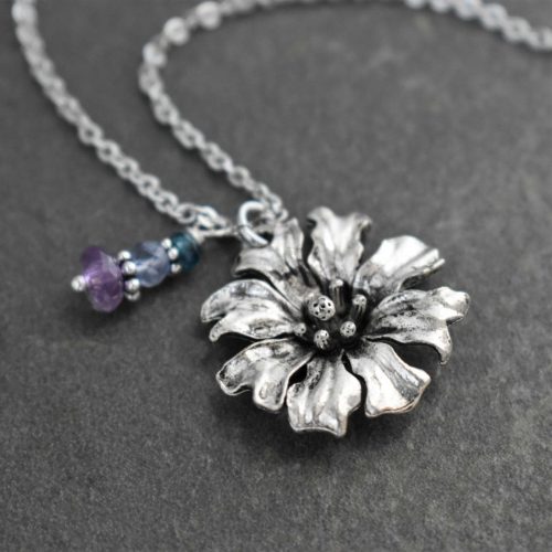 Cornflower Necklace Cornflower Necklace