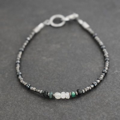 Dainty Emerald Bracelet Dainty Emerald Bracelet