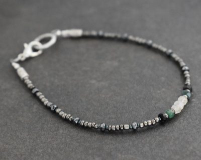 Dainty Emerald Bracelet Dainty Emerald Bracelet