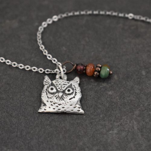 Great horned owl necklace Great horned owl necklace
