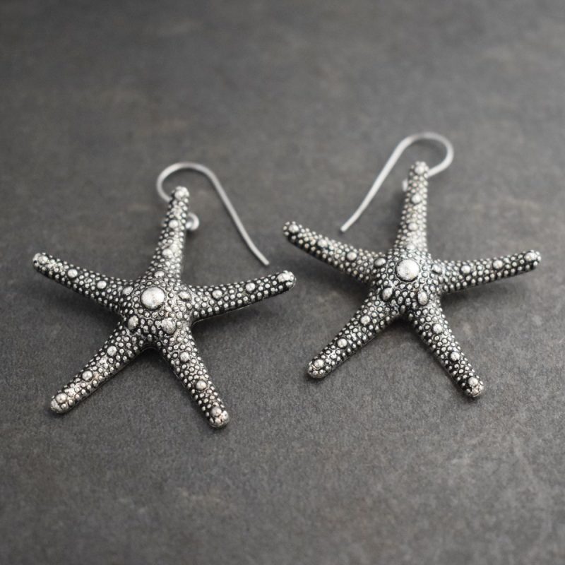 Large Starfish Earrings Large Starfish Earrings