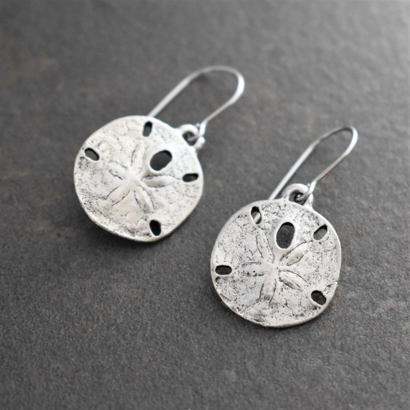 Sand dollar earrings Sand dollar earrings