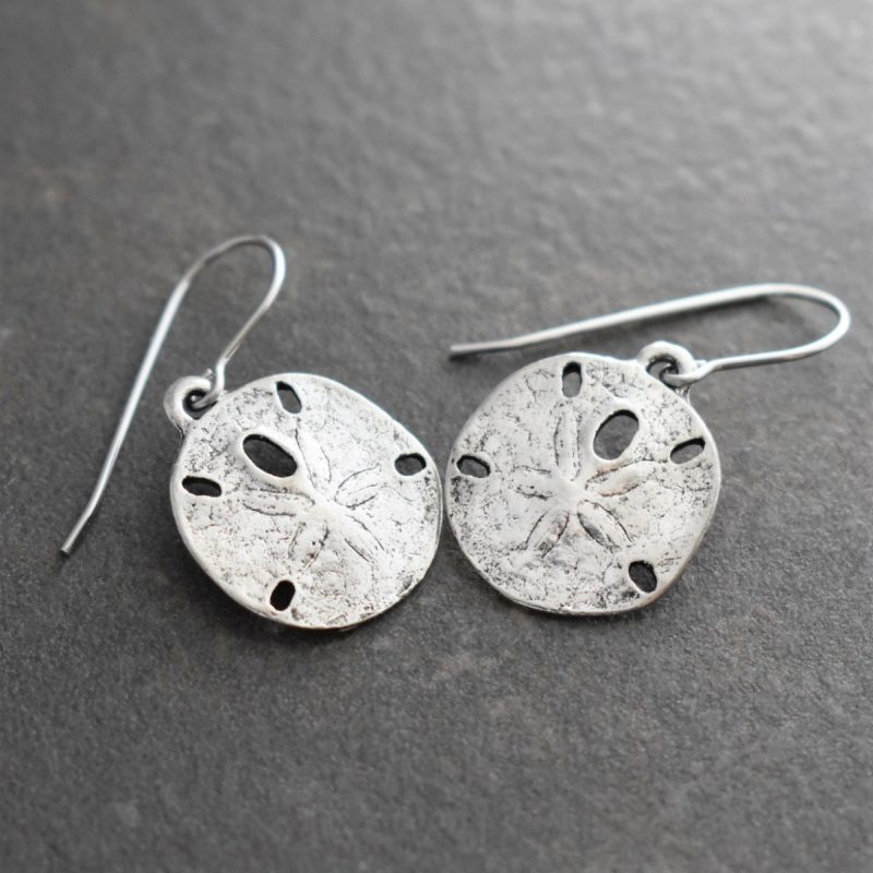 Sand dollar earrings Sand dollar earrings