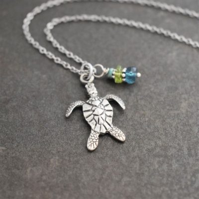 Sea turtle necklace Sea turtle necklace
