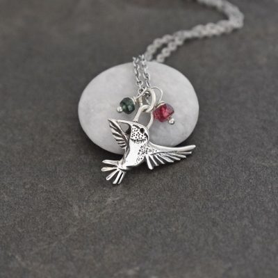 Silver hummingbird Necklace Silver hummingbird Necklace