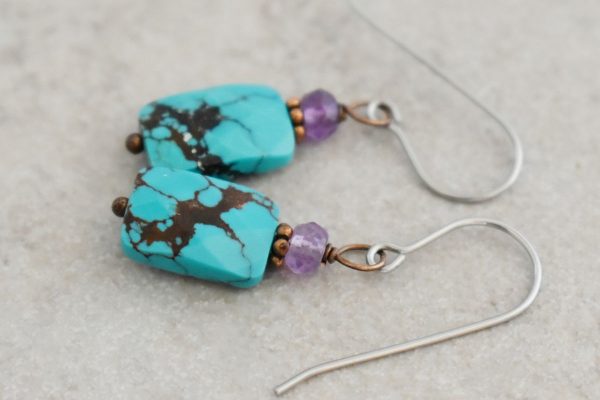 Small turquoise earrings Small turquoise earrings