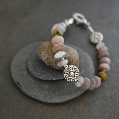 Stone Bead Bracelet Stone Bead Bracelet