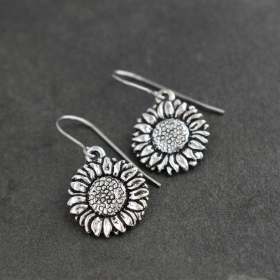 sunflower earring Sunflower earrings